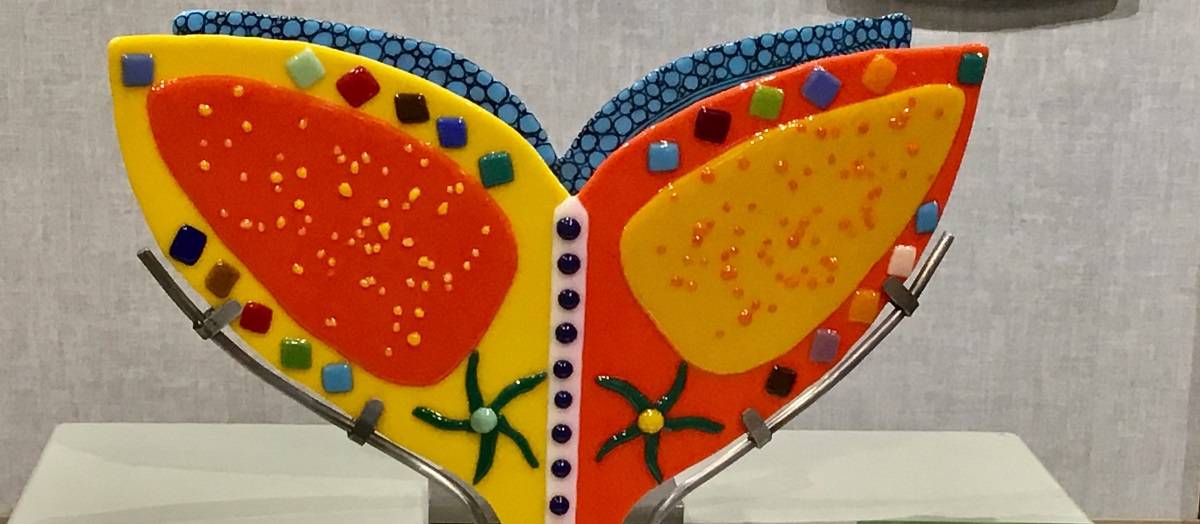 Opening Reception, Color + Heat = Magic, Glass by Sharry Miller